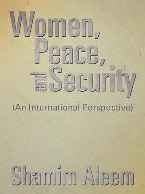 cover image of Women, Peace, and Security